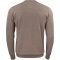 CUTTER & BUCK Oakville V-Neck Strickpullover Herren 834 - nougat melange S