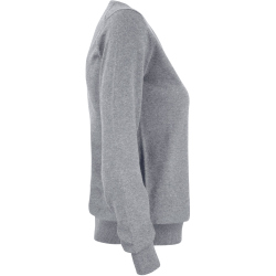 CUTTER & BUCK Oakville V-Neck Strickpullover Damen 95 - grey melange XS