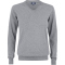 CUTTER & BUCK Oakville V-Neck Strickpullover Damen 95 - grey melange XS