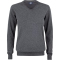 CUTTER & BUCK Oakville V-Neck Strickpullover Damen 955 - anthracite melange XS