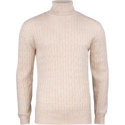 CUTTER & BUCK Blakely Rollkragenpullover Herren 810 - sand melange M