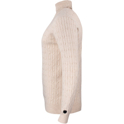 CUTTER & BUCK Blakely Rollkragenpullover Herren 810 - sand melange XL