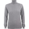 CUTTER & BUCK Blakely Rollkragenpullover Damen 95 - grey melange XL