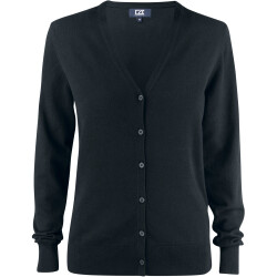 CUTTER & BUCK Oakville Strickjacke Damen 99 - black XS