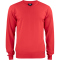 CUTTER & BUCK Everett V-Neck Pullover Herren 35 - red 3XL