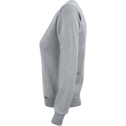 CUTTER & BUCK Everett V-Neck Pullover Damen 95 - grey...