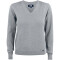 CUTTER & BUCK Everett V-Neck Pullover Damen 95 - grey melange S