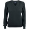 CUTTER & BUCK Everett V-Neck Pullover Damen 99 - black S
