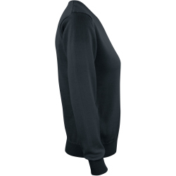 CUTTER & BUCK Everett V-Neck Pullover Damen 99 - black M