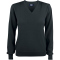 CUTTER & BUCK Everett V-Neck Pullover Damen 99 - black XXL