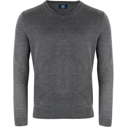 CUTTER & BUCK Vernon V-Neck Pullover Herren 955 - anthracite melange M