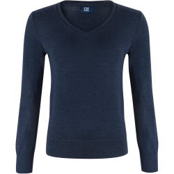 CUTTER & BUCK Vernon V-Neck Pullover Damen 580 - dark navy S