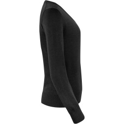 CUTTER & BUCK Vernon V-Neck Pullover Damen 99 - black XL