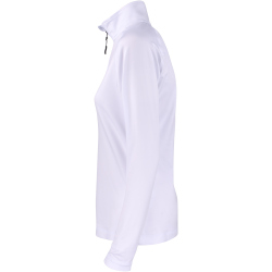 CUTTER & BUCK Coos Bay 1/2-Zip Langarmshirt Damen 00 - white M