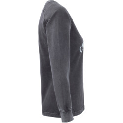 CUTTER & BUCK Thorp Denim Crewneck Sweatshirt Damen 92195 - denim black w.print XS