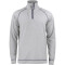 CUTTER & BUCK Chambers 1/2-Zip Golf-Langarmshirt Herren 95 - grey melange 4XL