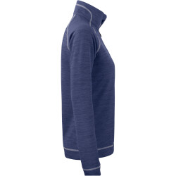 CUTTER & BUCK Chambers 1/2-Zip Golf-Langarmshirt Damen 569 - denim melange XS
