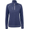 CUTTER & BUCK Chambers 1/2-Zip Golf-Langarmshirt Damen 569 - denim melange XS