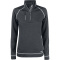 CUTTER & BUCK Chambers 1/2-Zip Golf-Langarmshirt Damen 955 - anthracite melange XS