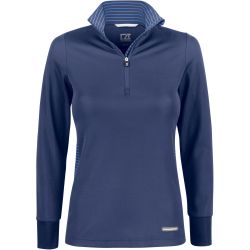 CUTTER & BUCK Traverse 1/2-Zip Golf-Langarmshirt...