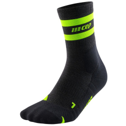 CEP 80s Socks Mid-Cut Outdoorsocken Damen 859 - stonegrey/green II (34-37)