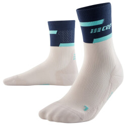 CEP Mid-Cut V4 Laufsocken Damen 858 - blue/off white II...