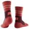 CEP Training Mid-Cut Laufsocken 341 - red XS (34-37)