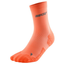 CEP Ultralight Mid-Cut Laufsocken Damen 853 - coral/cream II (34-37)