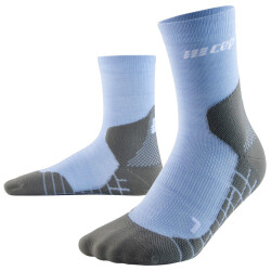 CEP Light Merino Trekkingsocken Herren 176 - light blue...