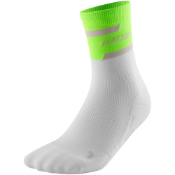 CEP Mid-Cut V4 Laufsocken Damen 873 - green/white III...