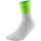 CEP Mid-Cut V4 Laufsocken Damen 873 - green/white III (37-40)