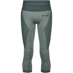 CEP Merino Baselayer 3/4 Ski Funktionsleggings Herren 882 - bluegrey/grey S