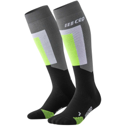 CEP Thermo lange Skisocken Herren 280 - grey/black III...