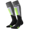 CEP Thermo lange Skisocken Herren 280 - grey/black III (39-42)