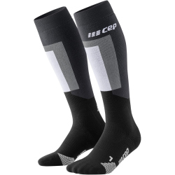 CEP Thermo lange Skisocken Damen 321 - black/grey II (34-37)