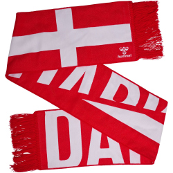 hummel DBU Dänemark 24 Fan-Schal 3946 - true red/white