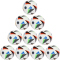 10er Ballpaket adidas Fußballliebe EURO24 Trainingsball
