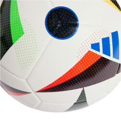 10er Ballpaket adidas Fußballliebe EURO24 Trainingsball 001A - white/black/globlu 3