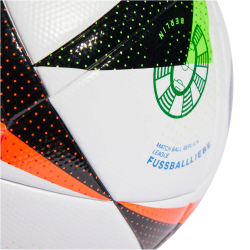 10er Ballpaket adidas Fu&szlig;ballliebe EURO24 League Trainingsball 001A - white/black/globlu 4