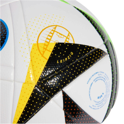 10er Ballpaket adidas Fu&szlig;ballliebe EURO24 League Trainingsball 001A - white/black/globlu 4