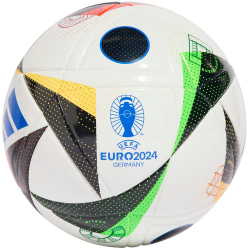 10er Ballpaket adidas Fu&szlig;ballliebe EURO24 LGE 290g Leicht-Fu&szlig;ball 001A - white/black/globlu 4