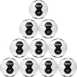 10er Ballpaket Kempa Game Changer Leo Handball grau/marine 0