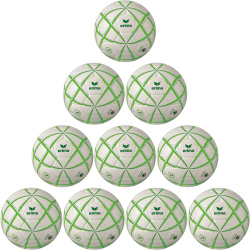 10er Ballpaket erima Magic White Handball weiß 3