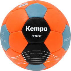 10er Ballpaket Kempa Buteo Handball orange/blau 2
