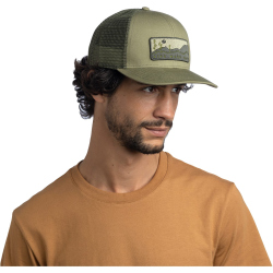 BUFF Explore Trucker Cap 809 - wate forest L/XL