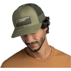 BUFF Explore Trucker Cap 809 - wate forest L/XL
