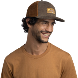 BUFF Explore Trucker Cap 325 - rhoes brown L/XL