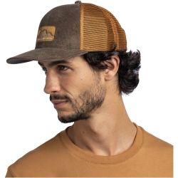 BUFF Explore Trucker Cap 325 - rhoes brown L/XL