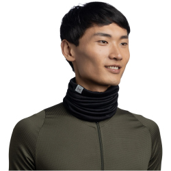 BUFF Lightweight Merinowolle Multifunktionstuch 999 - solid black