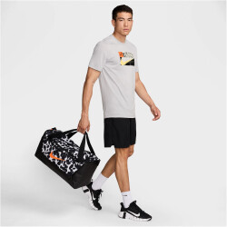 NIKE Brasilia Trainingstasche S (41 Liter) 077 - lt smoke grey/black/total orange
